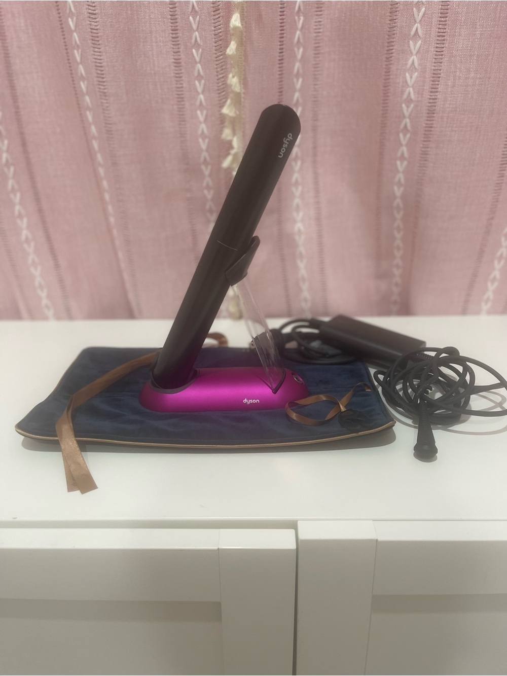 Dyson Corrale styler (Cordless) straightener Black/Nickel/Fuchsia